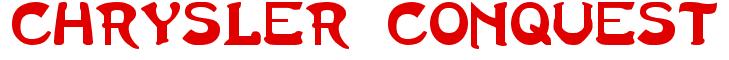 Rendering -Chrysler CONQUEST - using Last Ninja