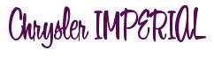 Rendering -Chrysler IMPERIAL - using Bean Sprout