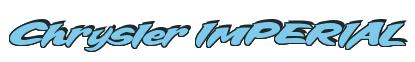 Rendering -Chrysler IMPERIAL - using Big Cheese