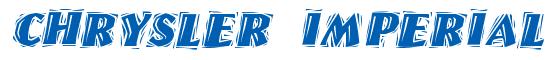 Rendering -Chrysler IMPERIAL - using Cut Ragged