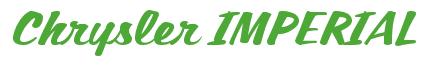 Rendering -Chrysler IMPERIAL - using Casual Script