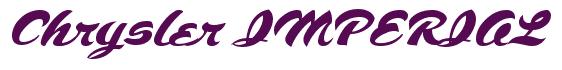 Rendering -Chrysler IMPERIAL - using Voodoo Script