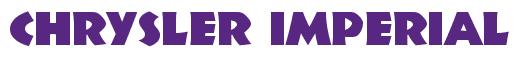 Rendering -Chrysler IMPERIAL - using Informal