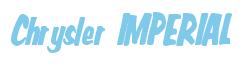 Rendering -Chrysler IMPERIAL - using Big Nib
