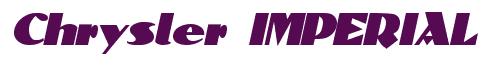 Rendering -Chrysler IMPERIAL - using Constantine