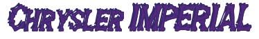 Rendering -Chrysler IMPERIAL - using Eddy's Bones