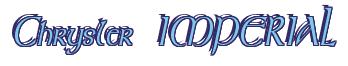 Rendering -Chrysler IMPERIAL - using Kelt