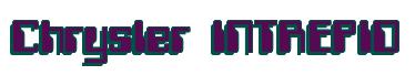 Rendering -Chrysler INTREPID - using Computer Font
