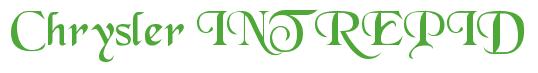 Rendering -Chrysler INTREPID - using Black Chancery