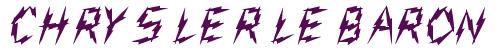 Rendering -Chrysler LE BARON - using Aarco