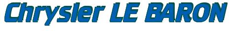 Rendering -Chrysler LE BARON - using Cruiser