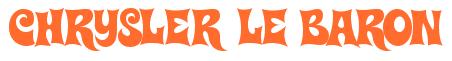 Rendering -Chrysler LE BARON - using Haulnhouse