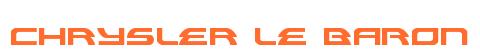 Rendering -Chrysler LE BARON - using Alexis