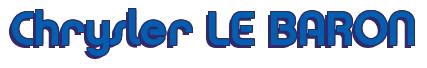 Rendering -Chrysler LE BARON - using Charlet
