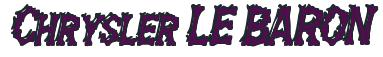 Rendering -Chrysler LE BARON - using Eddy's Bones