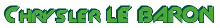 Rendering -Chrysler LE BARON - using Machine