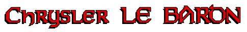 Rendering -Chrysler LE BARON - using Norman Normal