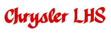 Rendering -Chrysler LHS - using Harvest