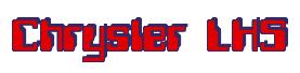 Rendering -Chrysler LHS - using Computer Font