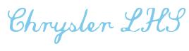 Rendering -Chrysler LHS - using Commercial Script