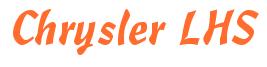 Rendering -Chrysler LHS - using Hind