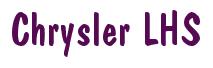 Rendering -Chrysler LHS - using Dom Casual