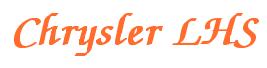 Rendering -Chrysler LHS - using Zapf Chancery