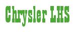 Rendering -Chrysler LHS - using Bill Board