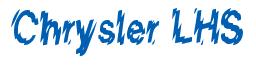 Rendering -Chrysler LHS - using Nervous