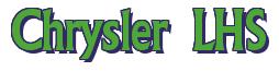 Rendering -Chrysler LHS - using Flair
