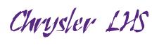 Rendering -Chrysler LHS - using Scratch
