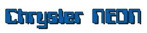 Rendering -Chrysler NEON - using Computer Font