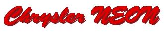 Rendering -Chrysler NEON - using Brush Script