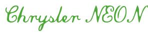 Rendering -Chrysler NEON - using Commercial Script