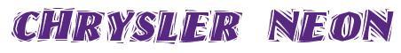 Rendering -Chrysler NEON - using Cut Ragged