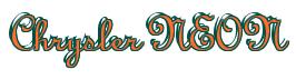 Rendering -Chrysler NEON - using Linus Script