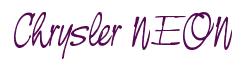 Rendering -Chrysler NEON - using Neville Script