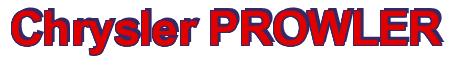 Rendering -Chrysler PROWLER - using Arial Bold