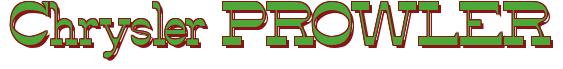Rendering -Chrysler PROWLER - using Alfredos Dance