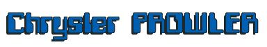 Rendering -Chrysler PROWLER - using Computer Font
