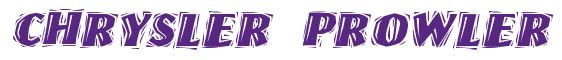 Rendering -Chrysler PROWLER - using Cut Ragged
