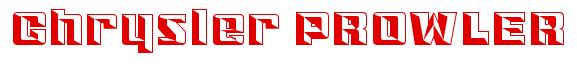 Rendering -Chrysler PROWLER - using Race JLS