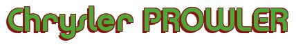 Rendering -Chrysler PROWLER - using Charlet