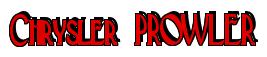 Rendering -Chrysler PROWLER - using Deco