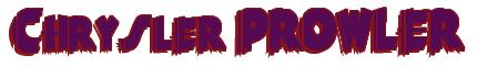 Rendering -Chrysler PROWLER - using Poster