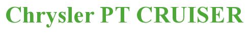 Rendering -Chrysler PT CRUISER - using Times New Roman Bold
