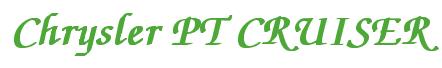Rendering -Chrysler PT CRUISER - using Zapf Chancery