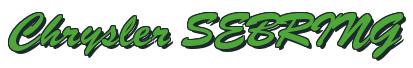Rendering -Chrysler SEBRING - using Brush Script