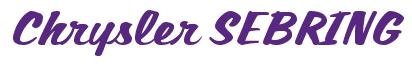 Rendering -Chrysler SEBRING - using Casual Script