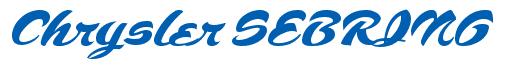 Rendering -Chrysler SEBRING - using Voodoo Script